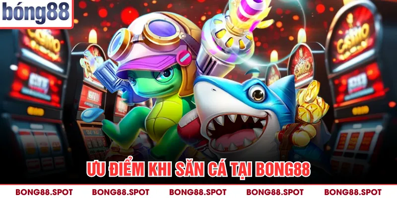 Ưu điểm khi săn cá tại bong88